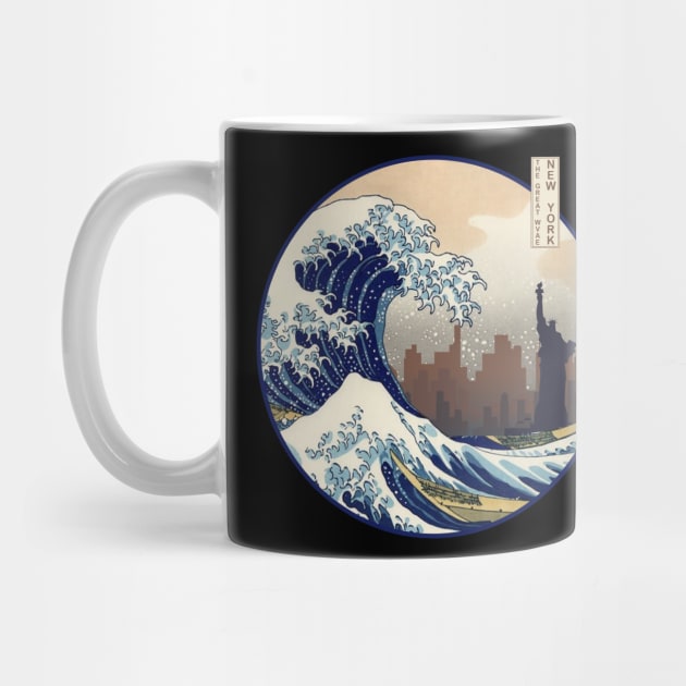 The Great Wave of New York by candyliu